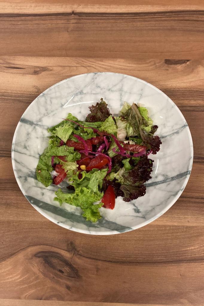 Kütahya Porselen Mermer Desen 25 cm  Çukur Salata, Meyve tabağı