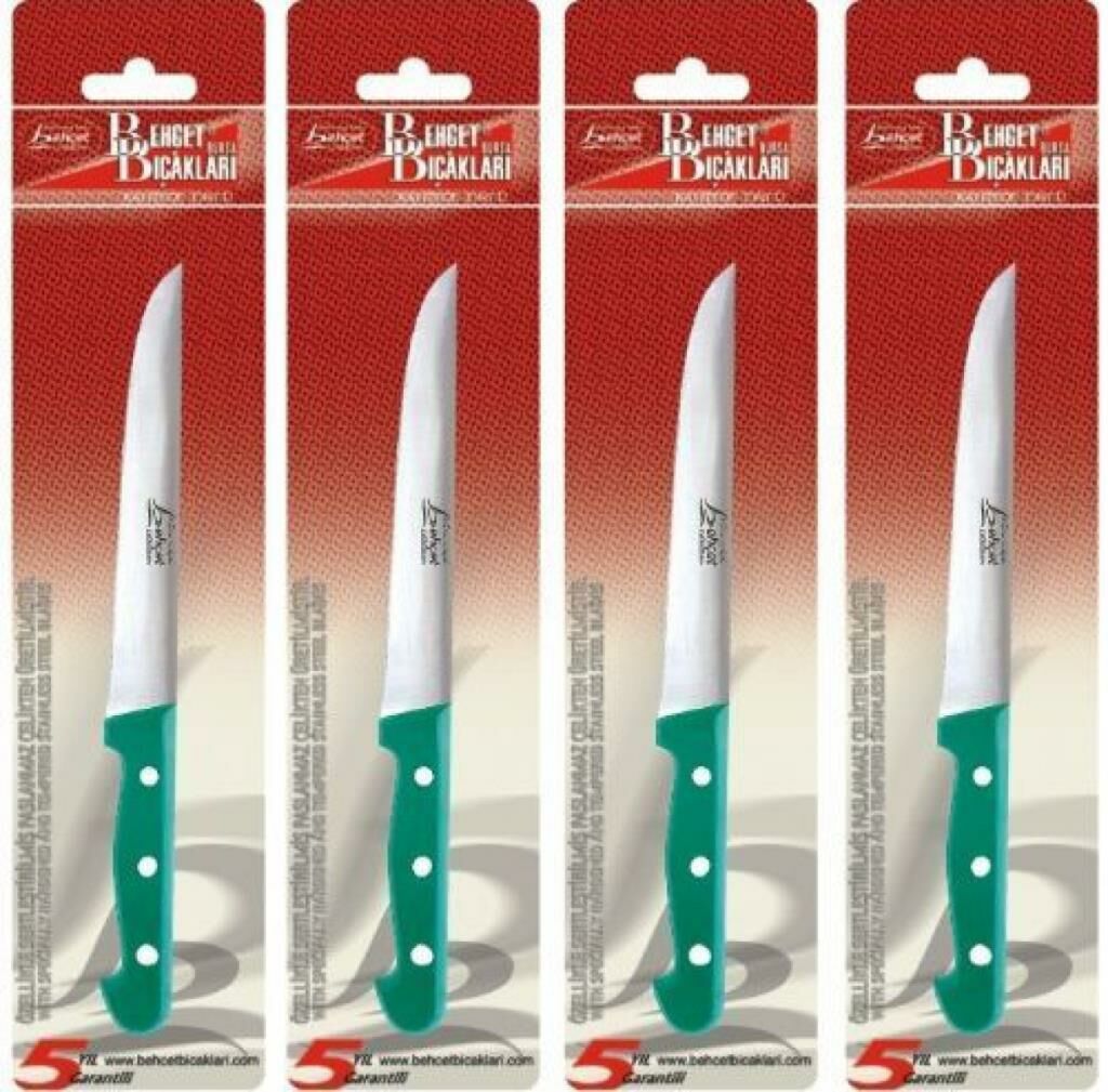 Abs Saplı Çubuk Çelik Büyük Boy Bıçak