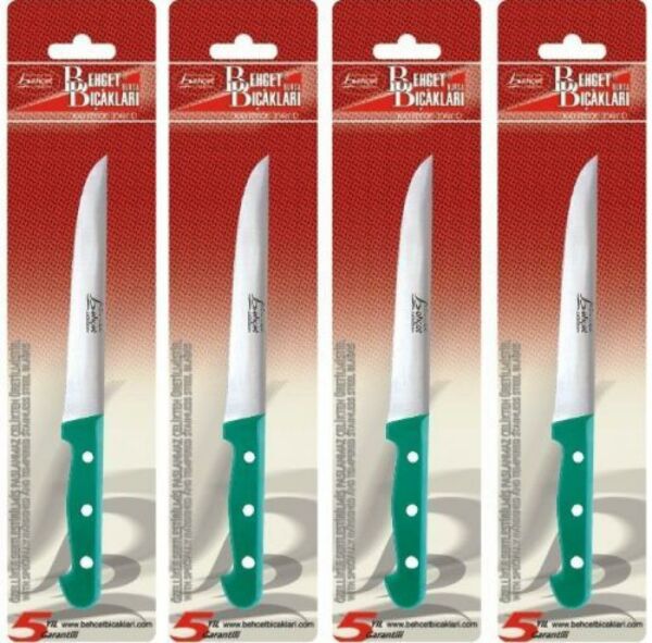 Abs Saplı Çubuk Çelik Büyük Boy Bıçak