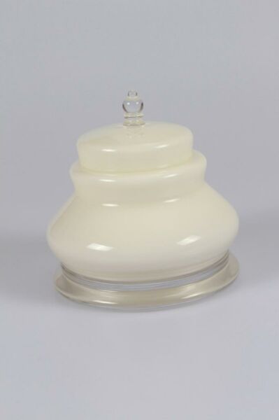 Paşabahçe El İmalatı Krem Vazo 92014