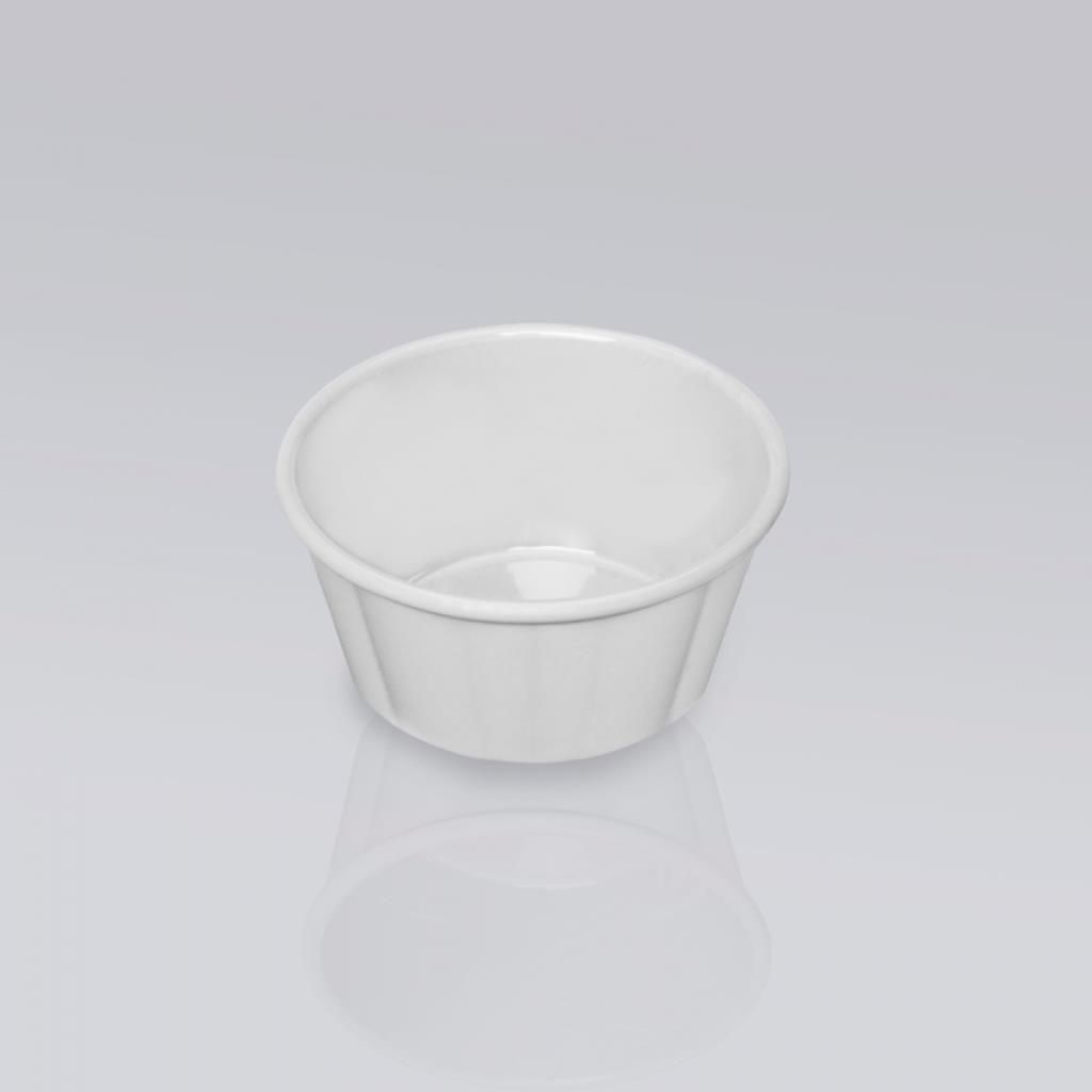 GastroPlast Sosluk - Reçellik Ø72mm Beyaz