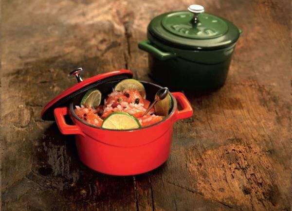 Lava Folk Yuvarlak Mini Döküm Demir Tencere Çap (Ø) 10 cm Siyah