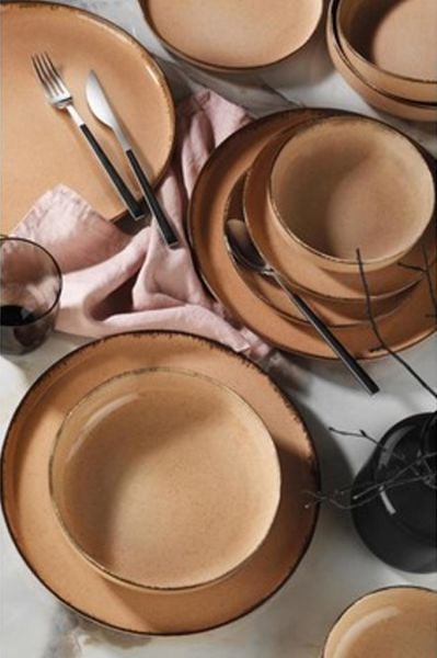 Pearl Mood 24 Parça Yemek Takımı Yavruağzı