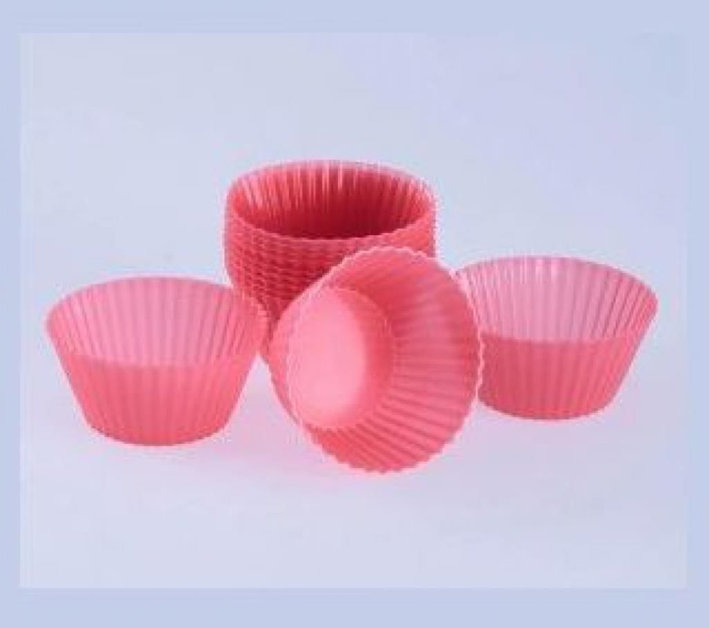 İkram Dünyası  Silikon Kek Kalıbı 12`Lı 7 CM.