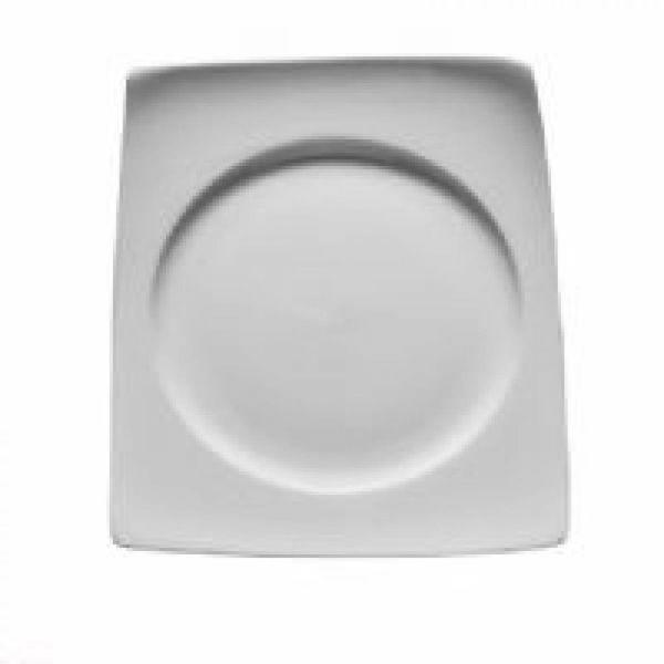 Kütahya Porselen Elanor Serisi Kare Servis Tabağı  21 Cm