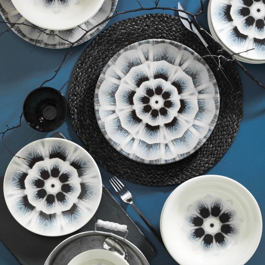 Kütahya Porselen Ceram 24 Parça Yemek Seti 89014