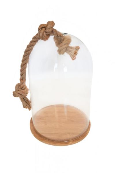 Bambum Ramel - 25 cm Cam Saklama Kabı