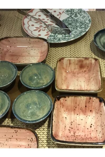 Zariass Frezya 28 Parça Kahvaltı Takımı Pembe