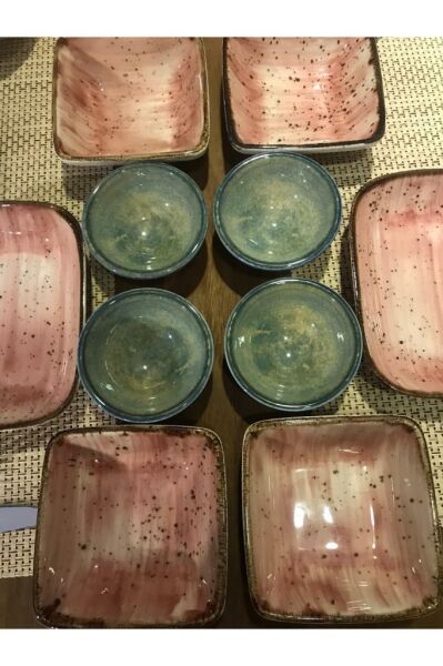 Zariass Frezya 28 Parça Kahvaltı Takımı Pembe