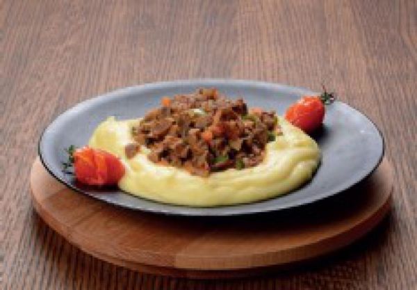 Lava Ahşap Altlıklı Yuvarlak Döküm Demir Tabak Çap(Ø) 25 cm