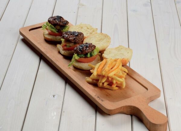 Lava Ahşap Servis Küreği 60x15 cm