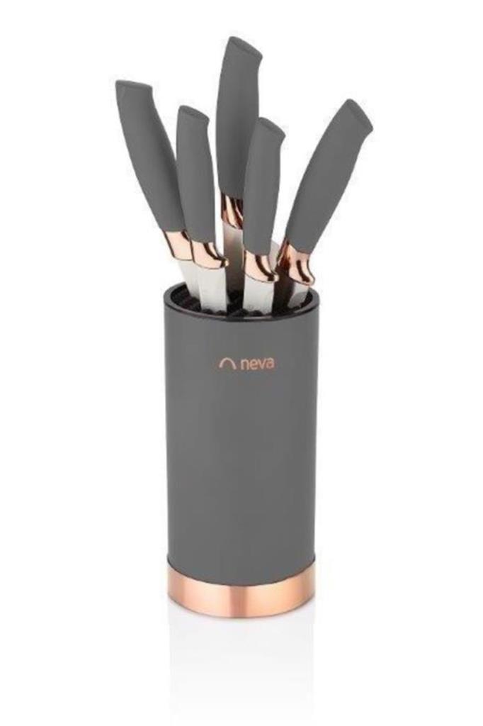 Neva Sweet Premium Grizay Silindir 6 Lı Bıçak Seti