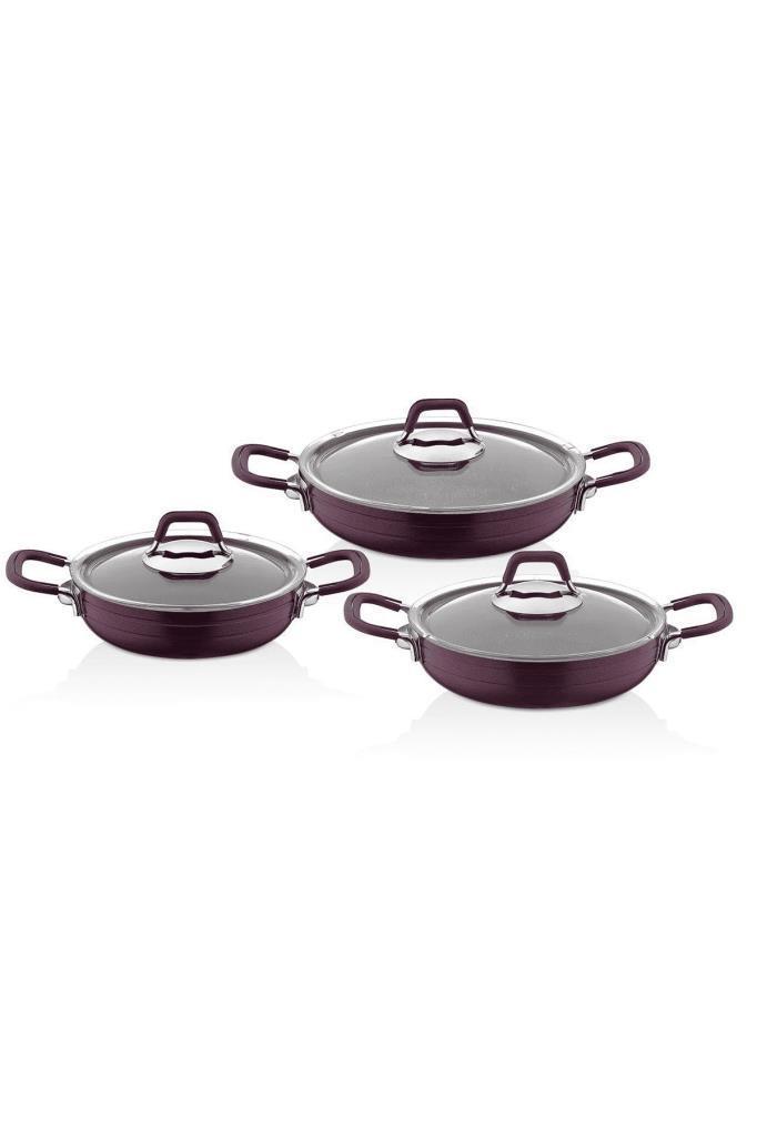 Neva Sweet Granit 6 Parça Sahan Seti-Mor