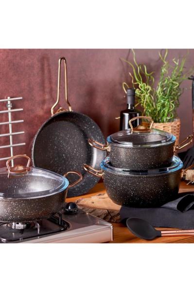 Neva Grizay Plus 7 Parça Granit Set