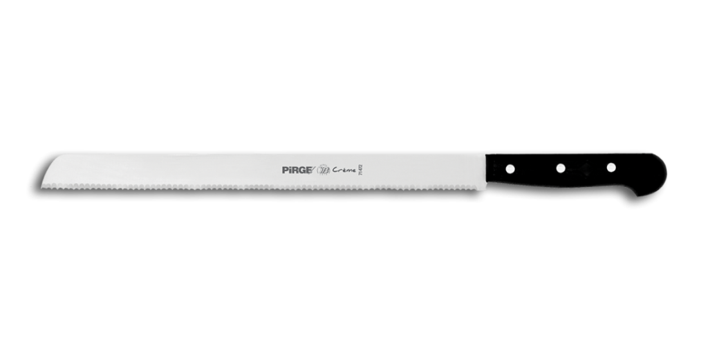 Pirge Creme Pasta Bıçağı Dişli Dar 35 cm