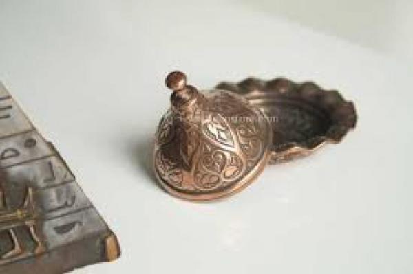Bakır Lokumluk Yuvarlak Kubbeli (Prinç)