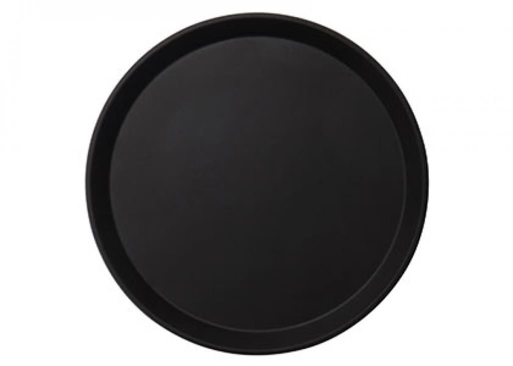Cambro 45 cm Siyah Yuvarlak Tepsi
