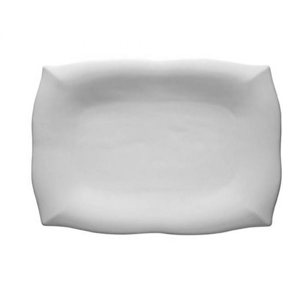 Kütahya Porselen Lotus Serisi Kayık Tabak 24 Cm
