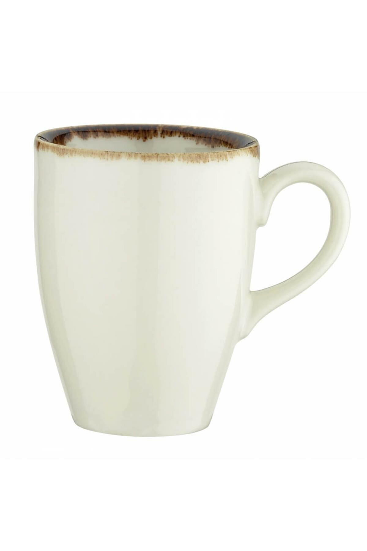 Kütahya Porselen Atlantis Lima Krem Fileli Mug Bardak 2 Lİ