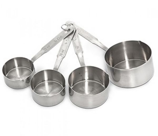Dörtlü Ölçülü Kaşık Seti