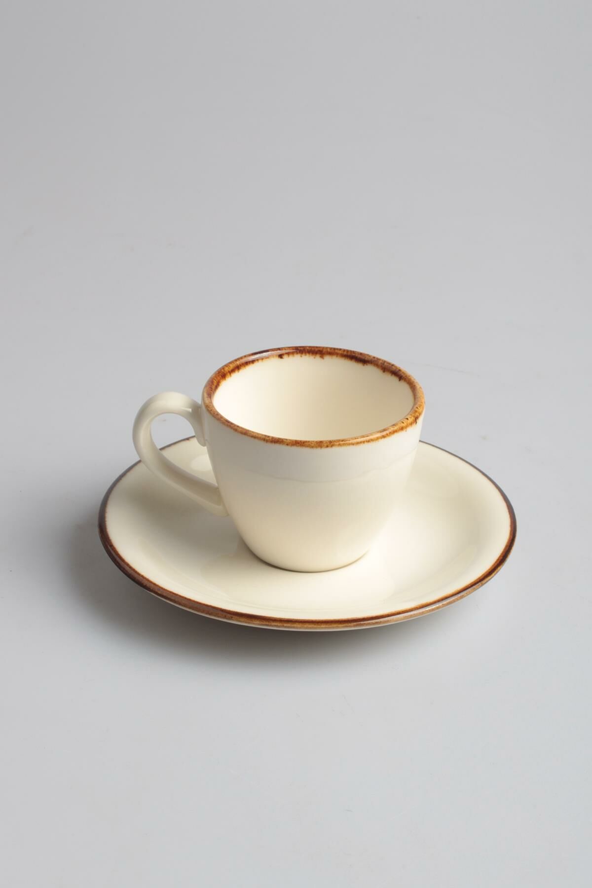 By Bone Gleam Zest 6 Kişilik Kahve Fincan Takımı