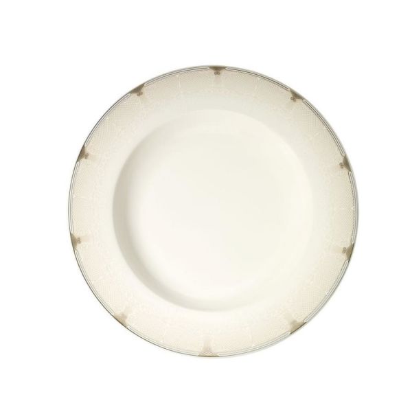 Kütahya Porselen Bone Kalipso 62 Parça 9281 Desenli Yemek Takımı
