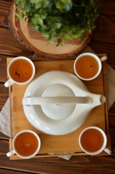 İkram Dünyası Bambum Matcha 7 Parça Çay Seti
