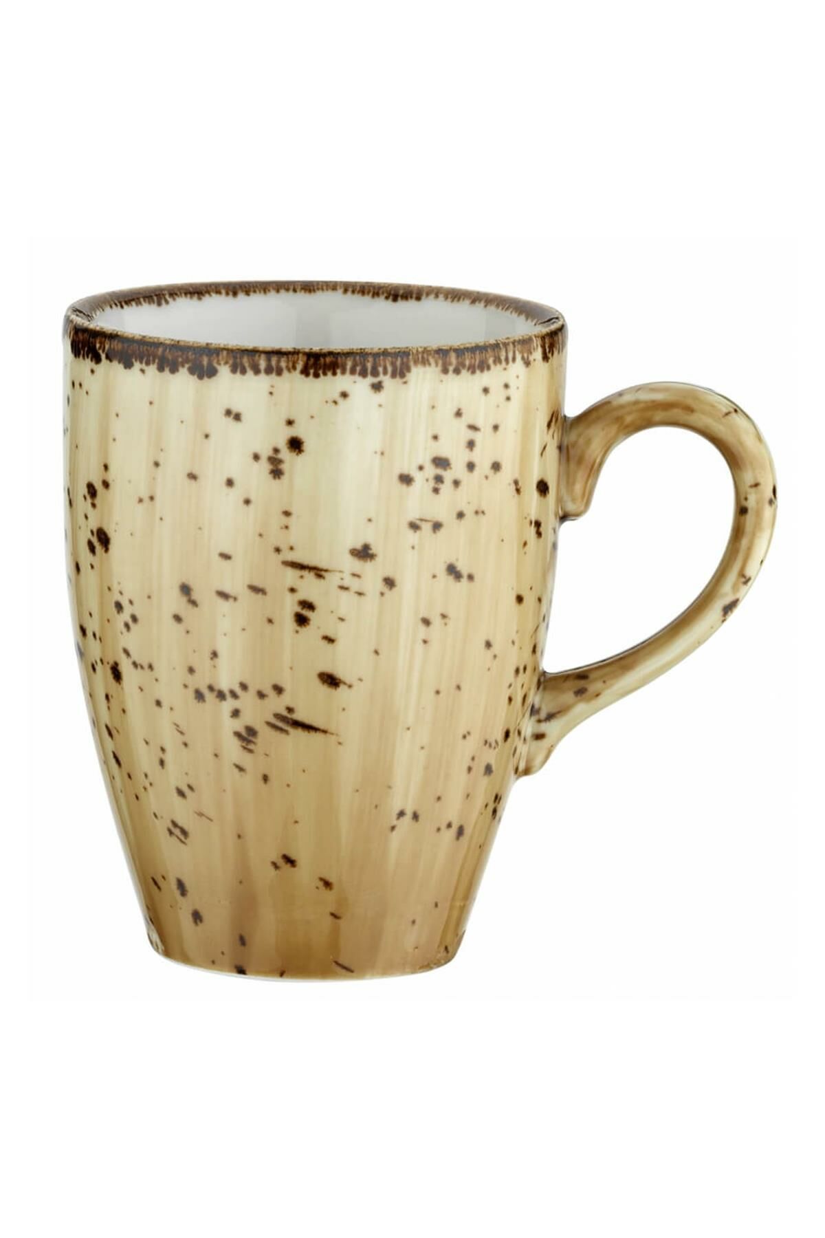 Kütahya Porselen Atlantis Lima Bej Mug Bardak 2 li