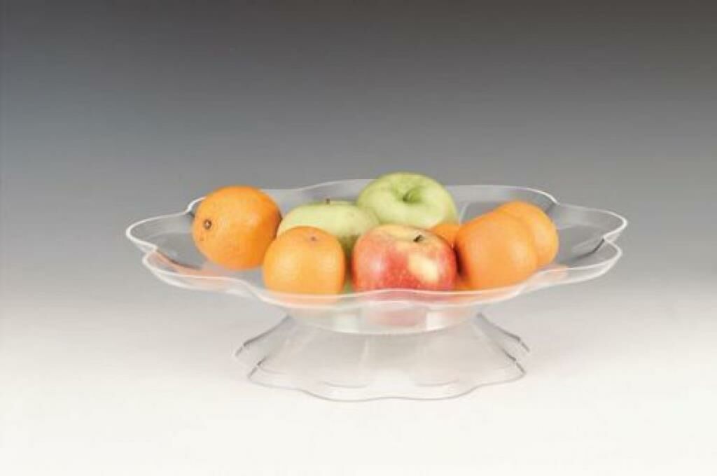İkram Dünyası Polycarbonat Açık Büfe Servis Tabağı