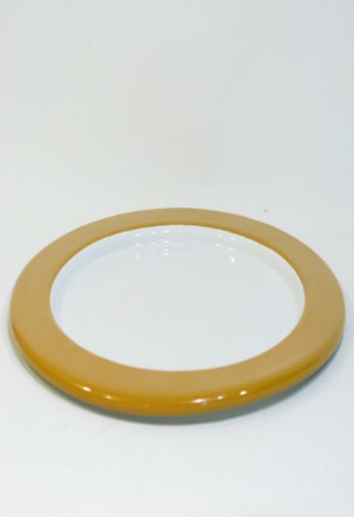 Dünyası Emaye Supla Tabak Sarısı 32 Cm