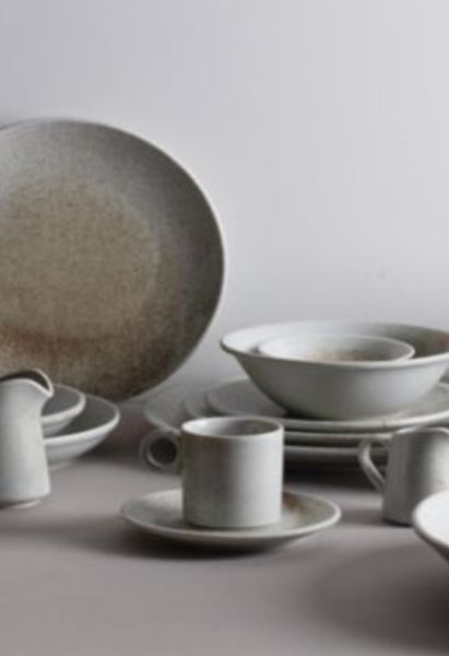 İris Porselen İnci-İlay Türk Kahvesi Fincanı 6 lı Altın Yaldızlı