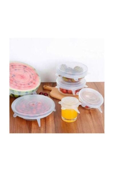 İkram Dünyası Silikon Kapak Seti 6 lı