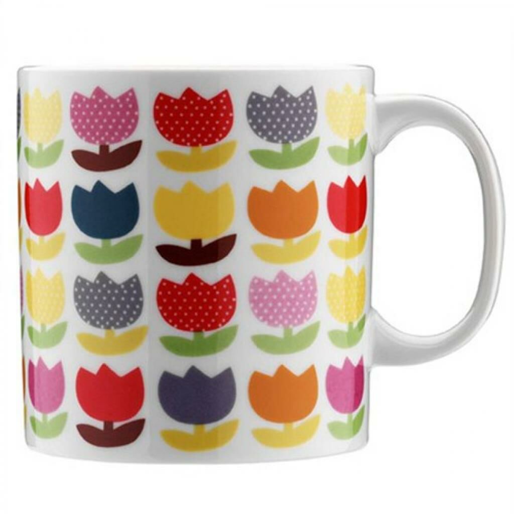 Kütahya Porselen Lale Bahçesi Kupa