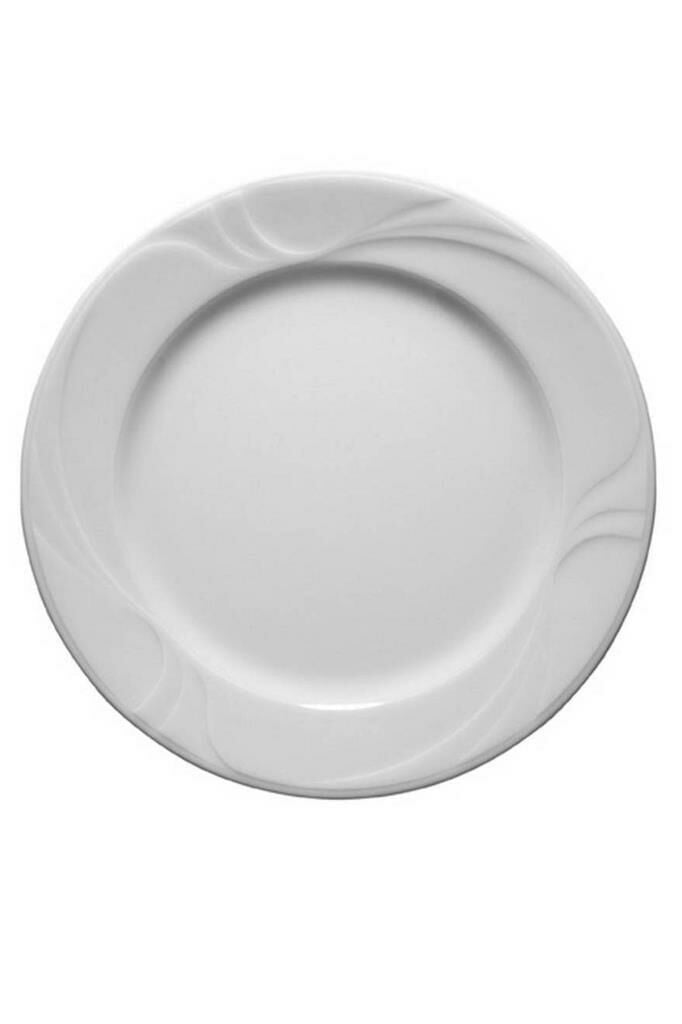 Kütahya Porselen Didim 17 cm Düz Tabak 6 'lı