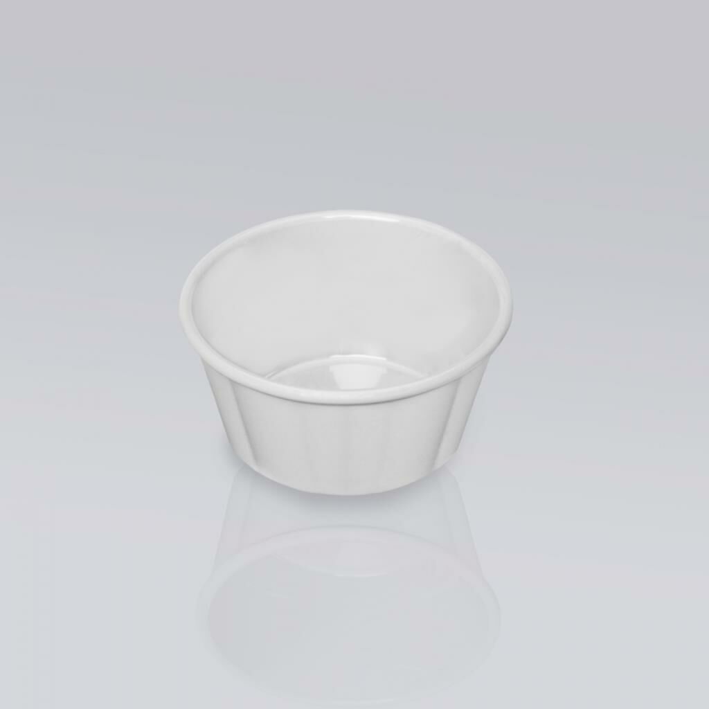 GastroPlast Sosluk - Reçellik Ø85mm Beyaz
