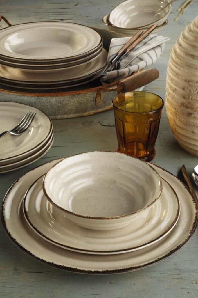 Pearl Tuana 24 Parça Yemek Seti Tarçın TN24Y2730P02