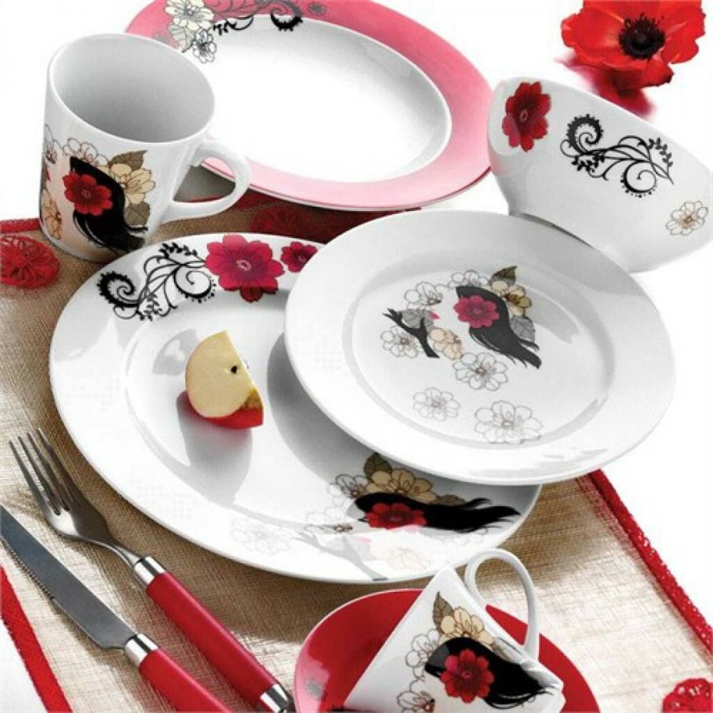Kütahya Porselen Hayal Tek Kişilik Yemek Seti