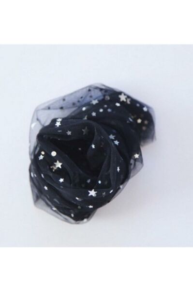 Zarias's Çorap Veronica Tül Siyah Desenli