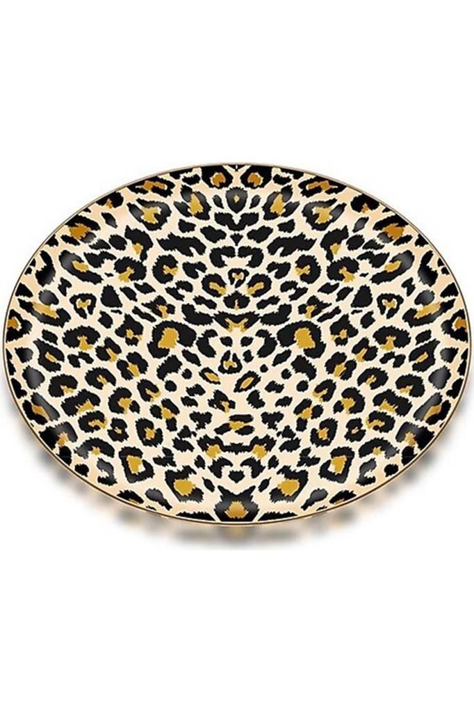 Glore Pasta Tabağı Seti 6 lı Leopar