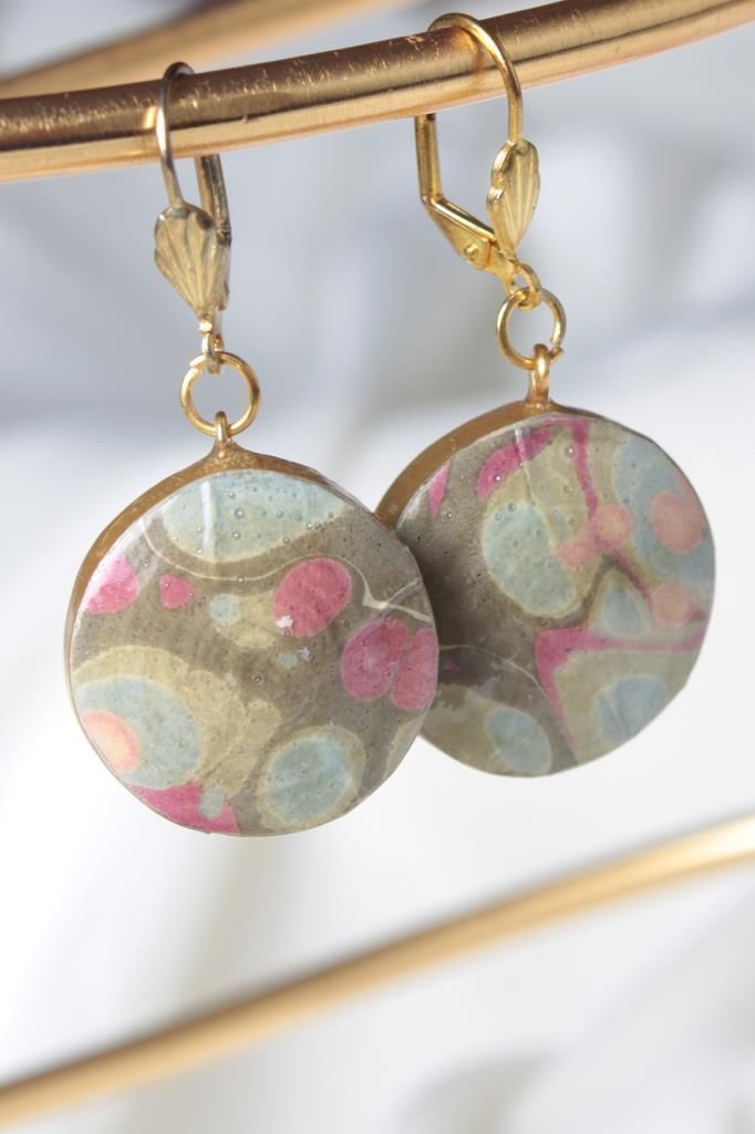 Zarias's Küpe Kristen Quilling Ebruli