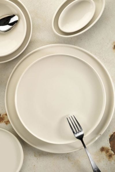 Gorgidan Chef Taste Of 21 Cm Düz Tabak Krem CTO21DU0014