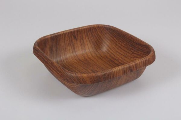 Kapp Ahşap Görünümlü Ekmek Sepeti Kare