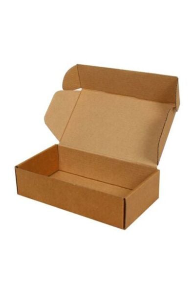İkram Dünyası Kraft E-Ticaret Kargo Kutusu 18 X 10 X 4,5 cm 25 li