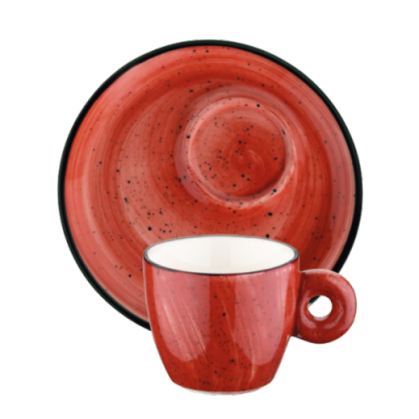Bonna Passion Banquet Espresso Fincanı ve Tabağı 6'Lı