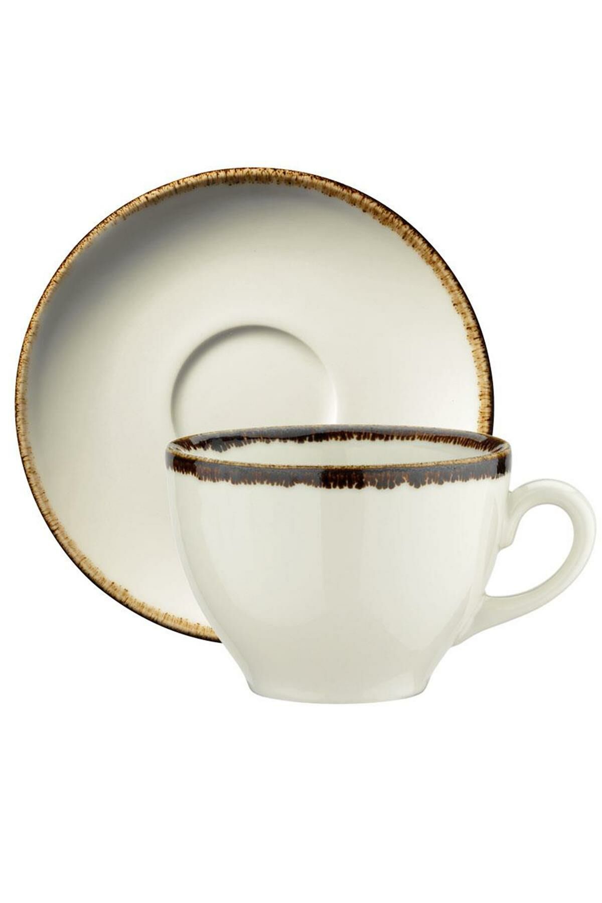 Kütahya Porselen Atlantis Lima JUMBO Çay Fincanı 2 li Fileli