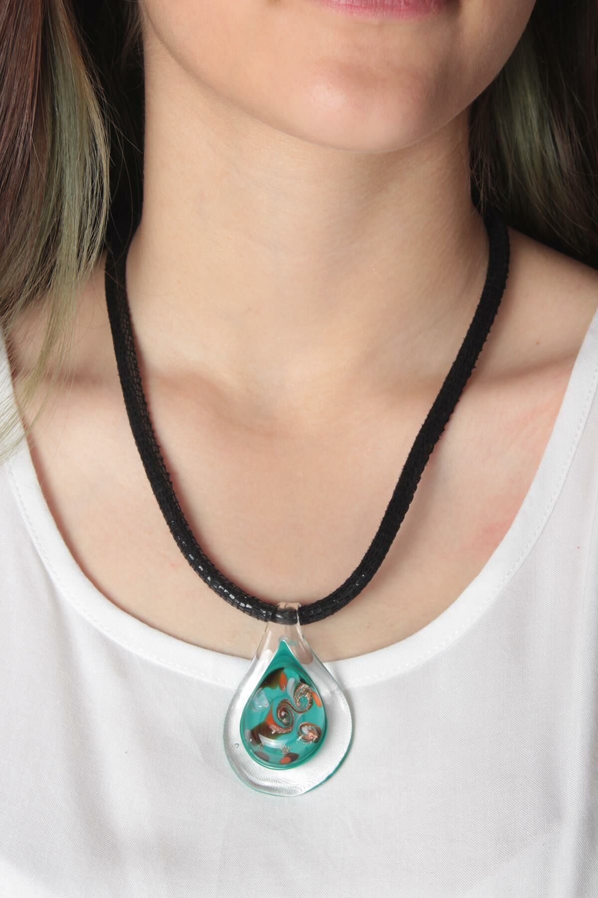 Zarias's Kolye Cam Şekilli