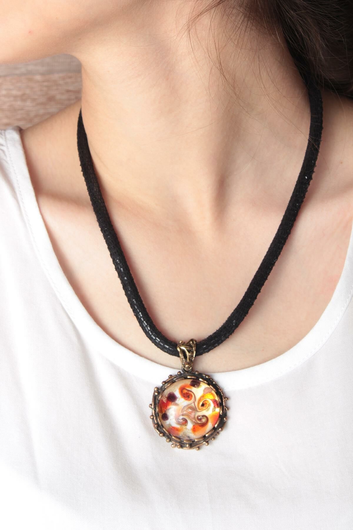 Zarias's Kolye Cam Şekilli