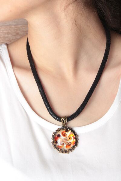 Zarias's Kolye Cam Şekilli