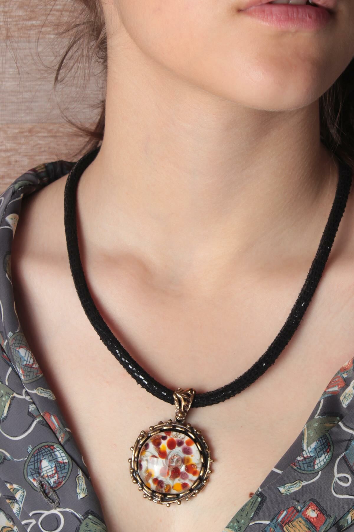 Zarias's Kolye Cam Şekilli