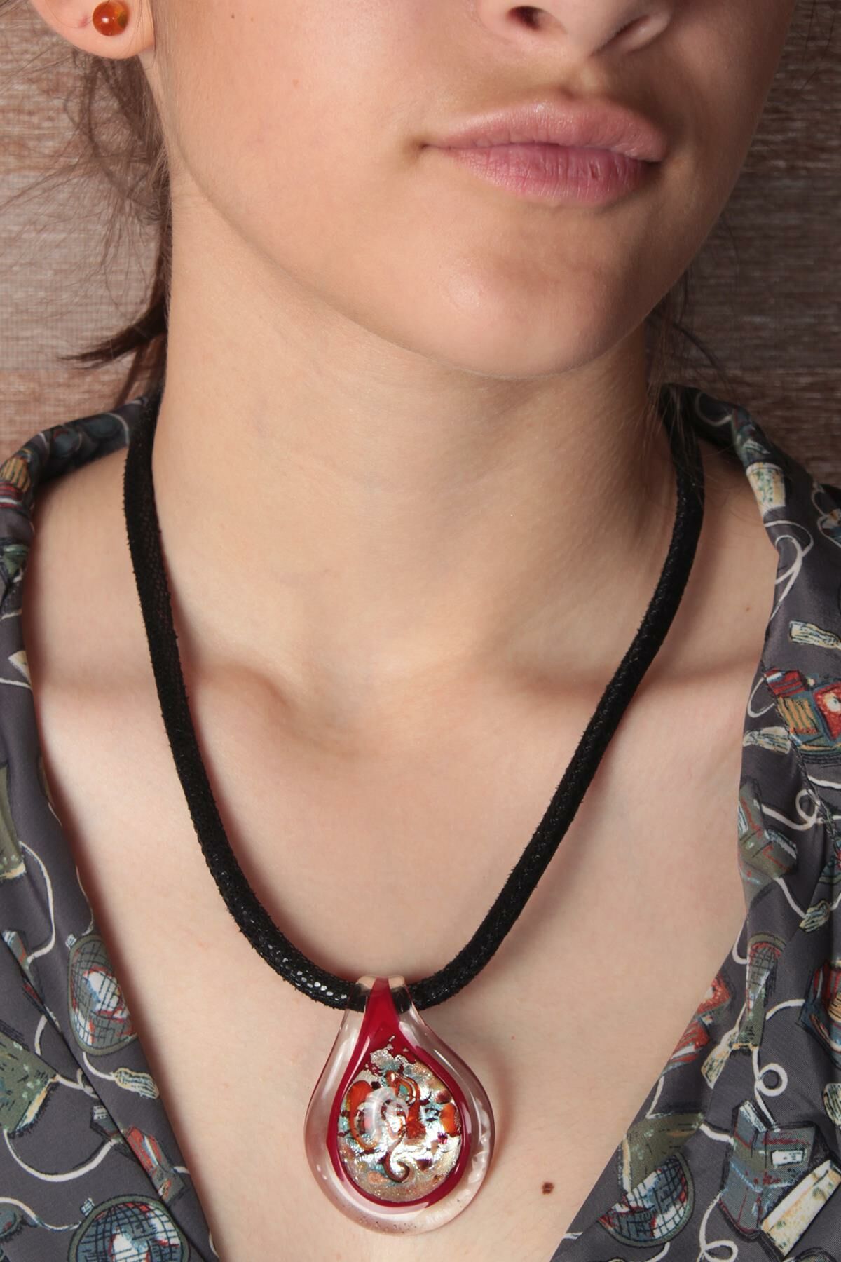 Zarias's Kolye Cam Şekilli